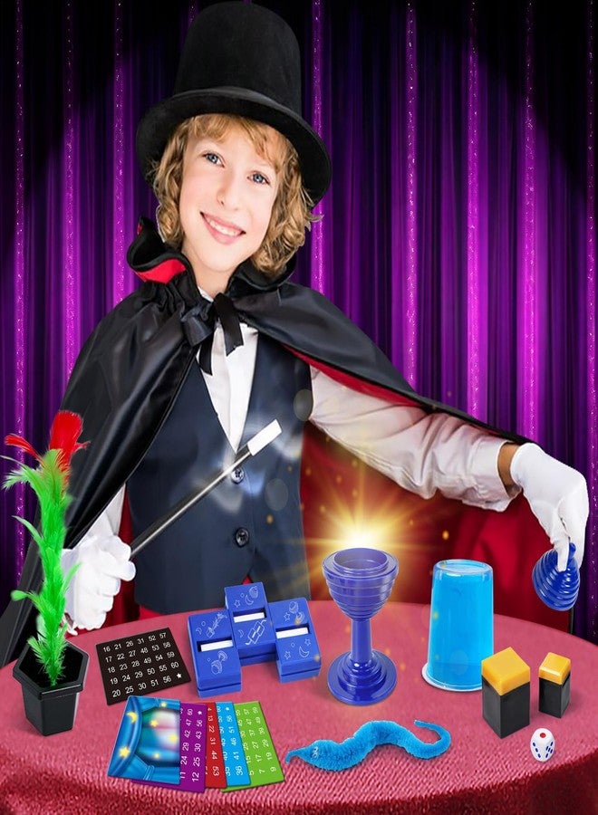 PATIFEED Magic Kit, 50+ Magic Tricks for Kids with Instructions for Each Trick to Perform, Christmas Halloween Magic Set for Girls Boys Beginners - Image 5